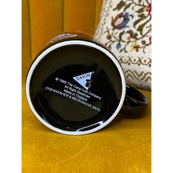 COCA COLA MUG - 1993 - Dakin - Collectible - Ceramic Coffee Mug - Thailand - Vin - Picture 5 of 6